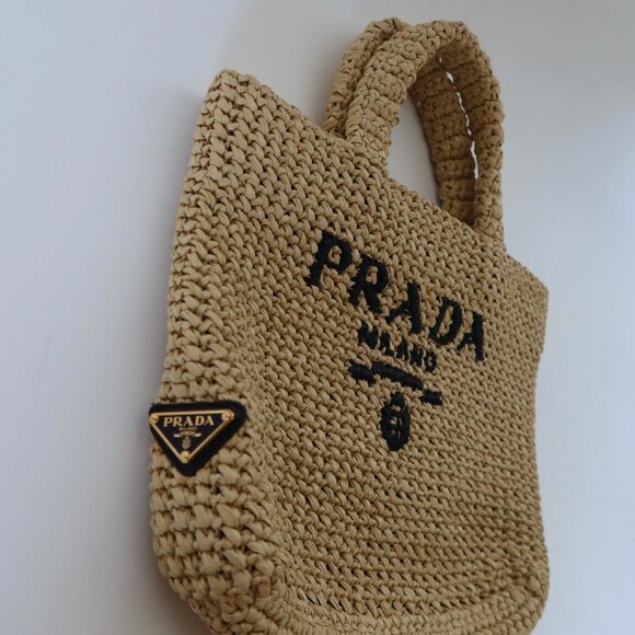 Prada Small Crochet Tote Bag - Picture 2 of 4